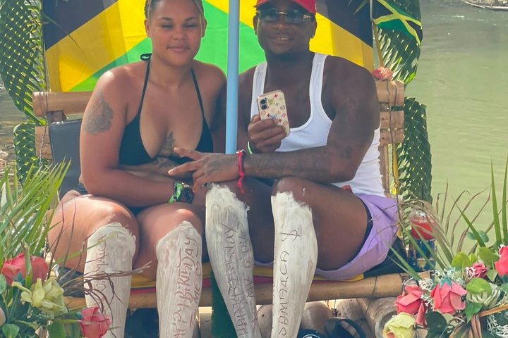 Jamaica Bamboo Rafting Experience with Lime Stone Massage