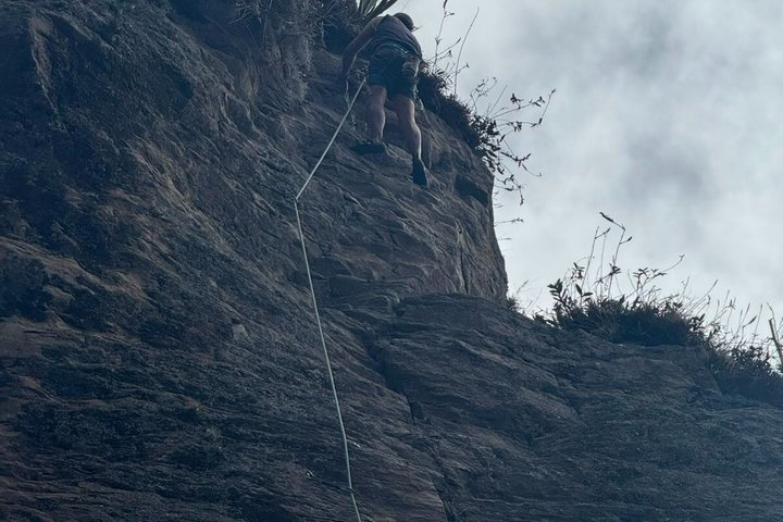 Rock climbing