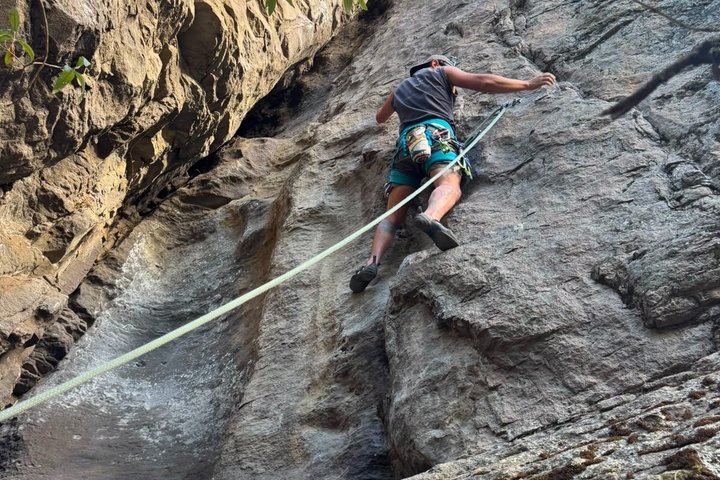 Rock climbing