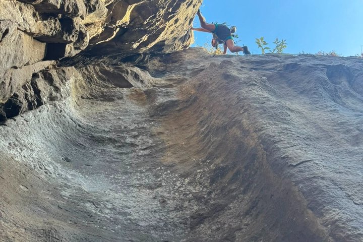 Rock climbing