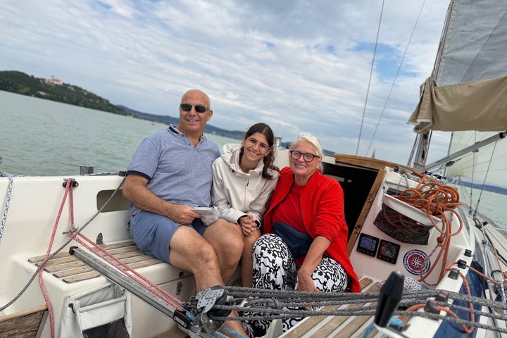 Sailing at Lake Balaton