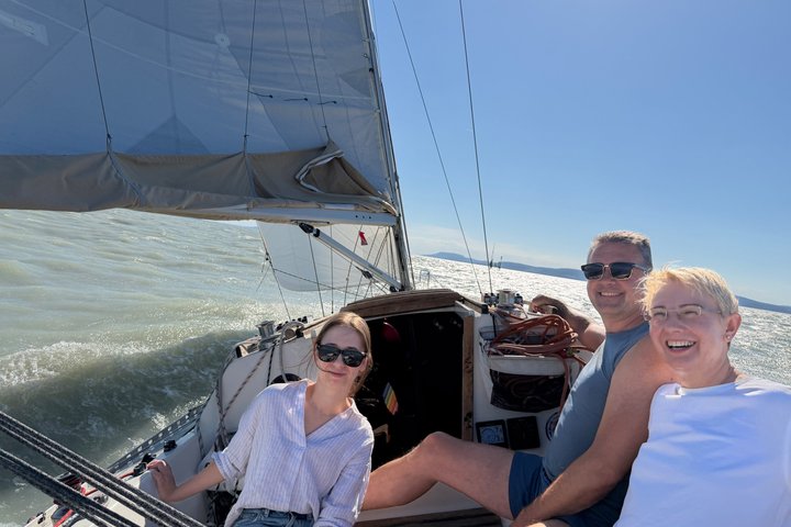 Sailing at Lake Balaton