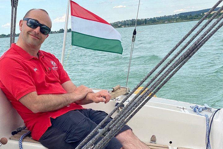 Sailing at Lake Balaton