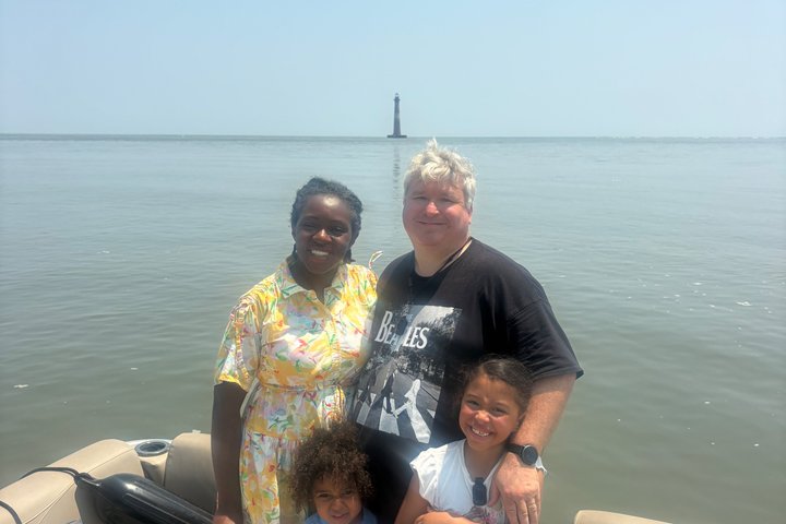 Private Folly Beach Dolphin Watching and Shelling tour