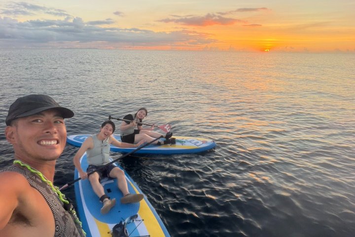 Okinawa West Coast Paddle-boarding adventures Pickup available