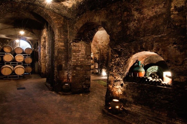 Explore volcanic tuff caves and taste Lucanian wines.