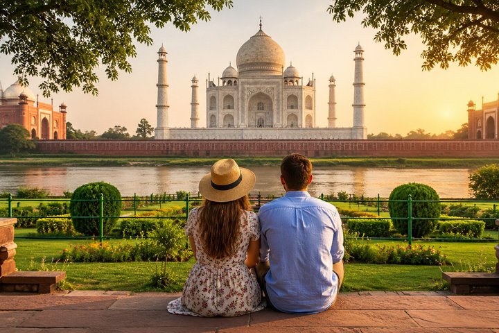 Private 3-Day Taj Mahal Shore Excursion with Flights & Hotels