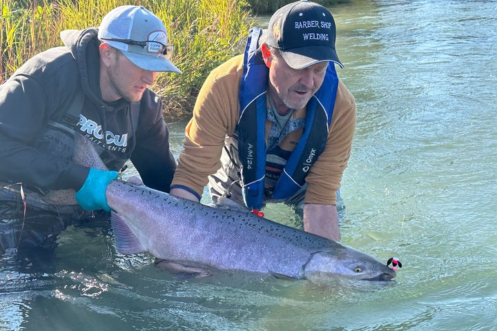 6 Hours Day Guided Fishing Charter on Kenai River