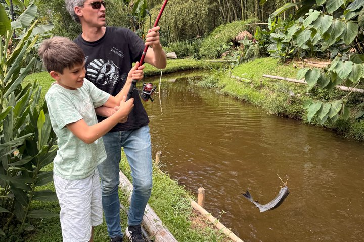 Private Fishing Experience in Colombia Coffee Region