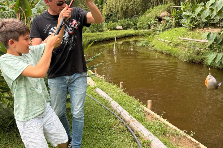 Private Fishing Experience in Colombia Coffee Region
