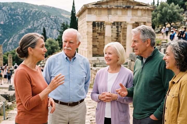Private Customizable Walking Tour in Delphi