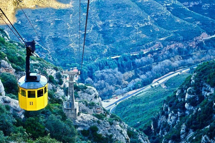 Montserrat Cable Car Ticket with Panoramic Mountain Views