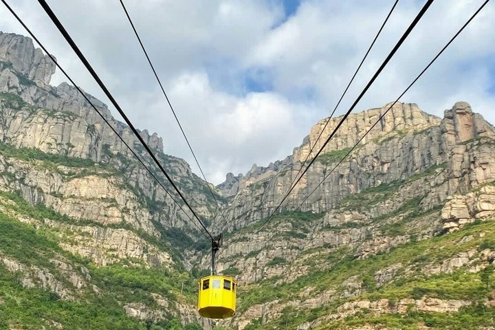 Montserrat Cable Car Ticket with Panoramic Mountain Views