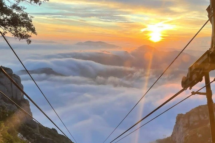 Montserrat Cable Car Ticket with Panoramic Mountain Views