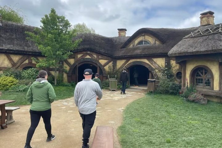 From Hamilton Hobbiton Waitomo Caves Small Group Tour