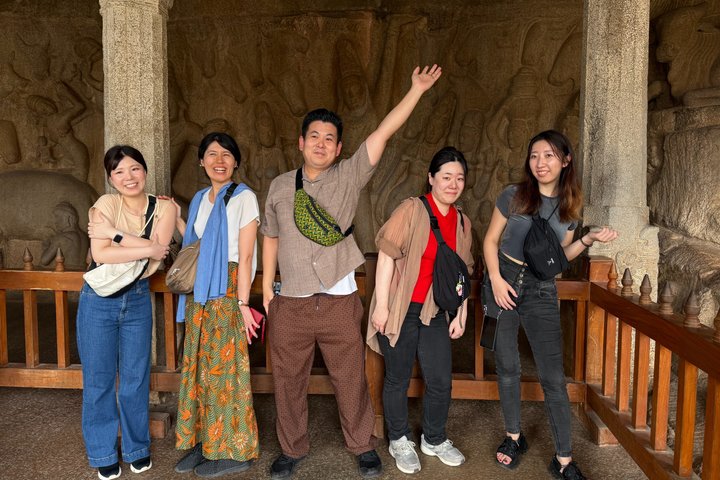 Mahabalipuram Private Tour with Lunch & Guide from Chennai