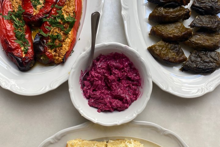 Cooking class, traditional Greek cuisine, on a Greek island