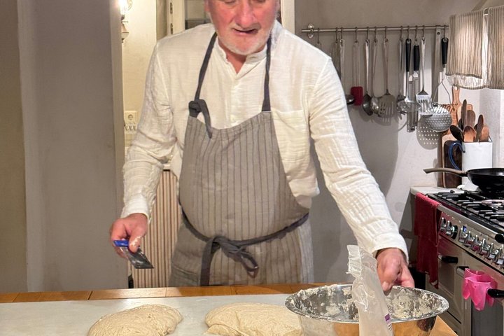 Cooking class, traditional Greek cuisine, on a Greek island