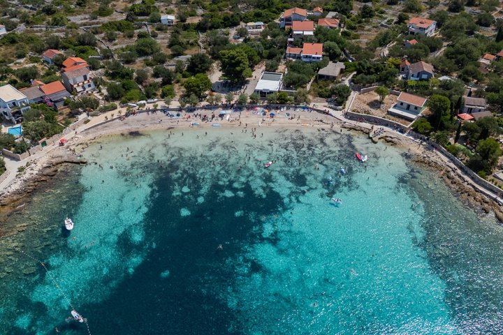 From Trogir: Blue Lagoon Drvenik Islands and Vela Rina Cruise