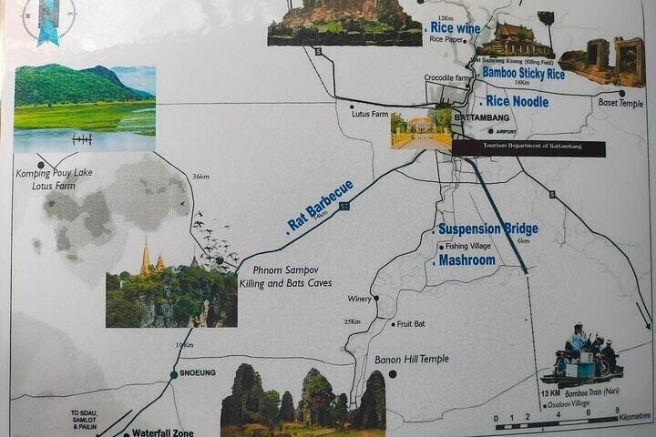 Half/Full Day Tuk Tuk : Bambootrain, Killing & Bat Caves,Sunset
