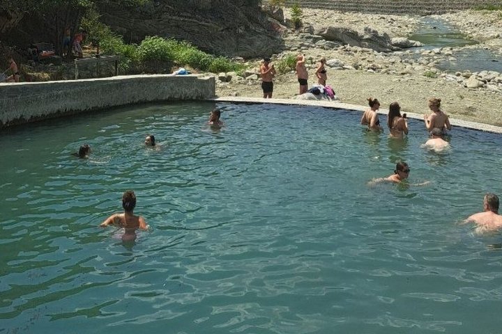 Bënja Thermal Baths and Langarica Canyon Tour from Saranda Ksamil