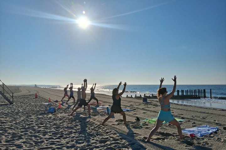 Cape May Beach Yoga