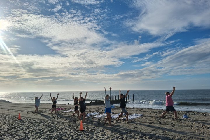 Cape May Beach Yoga