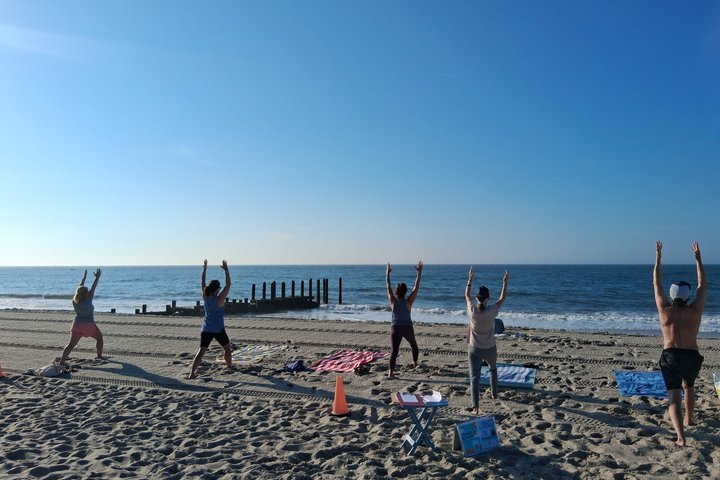 Cape May Beach Yoga