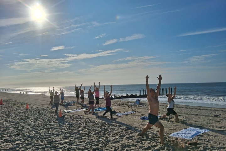 Cape May Beach Yoga