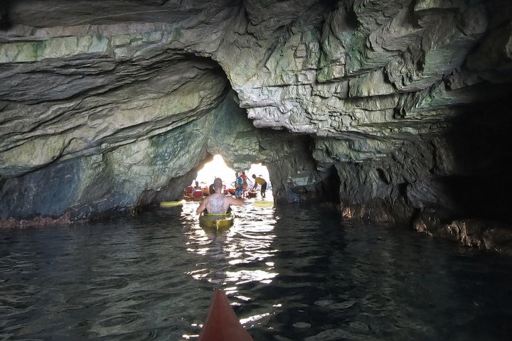 Kayaking Adventure Through the Caves of Maratea