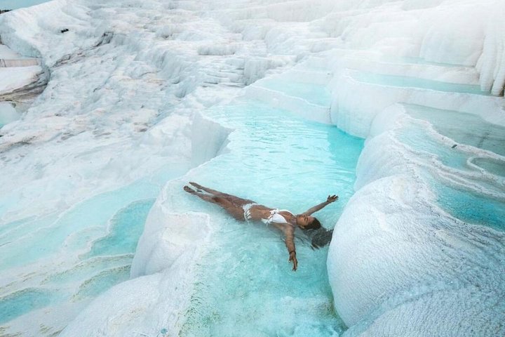 Full-Day Pamukkale Tour From Bodrum w/ Lunch & Hotel Transfer