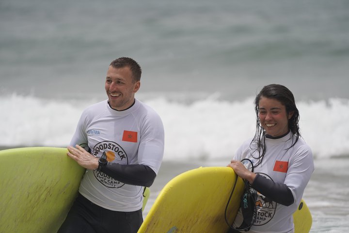 Beginners Surf lessons in Mirleft