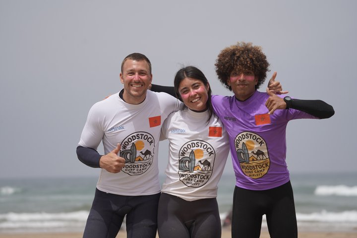 Beginners Surf lessons in Mirleft
