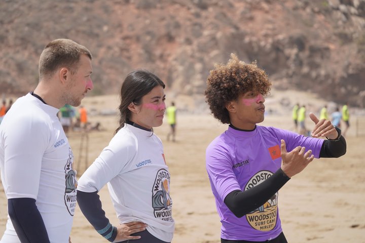 Beginners Surf lessons in Mirleft