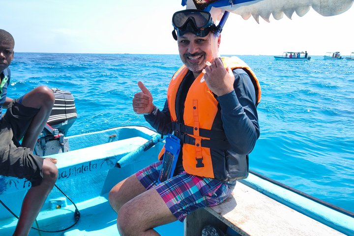 Private Full Day Mnemba Island Snorkeling & Kendwa Beach