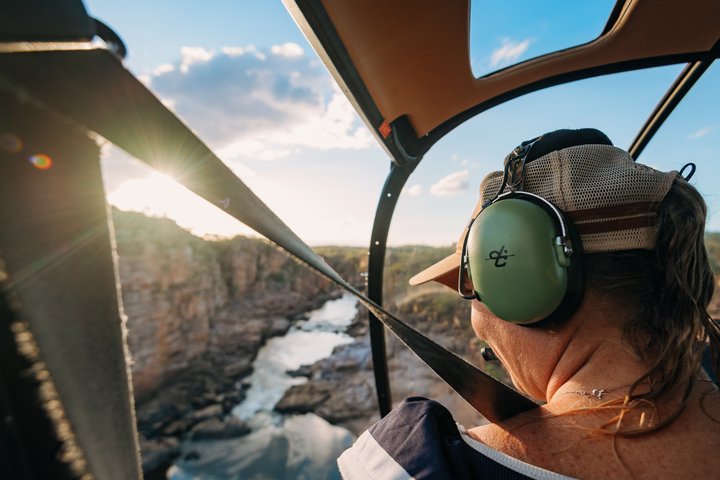 Nitmiluk Park Katherine Gorge Sunrise Helicopter Flight