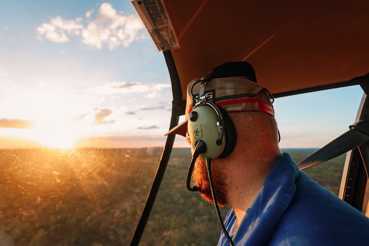 Nitmiluk Park Katherine Gorge Sunrise Helicopter Flight