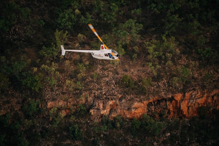 Nitmiluk Park Katherine Gorge Sunrise Helicopter Flight