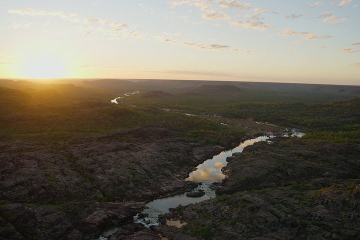 Nitmiluk Park Katherine Gorge Sunrise Helicopter Flight