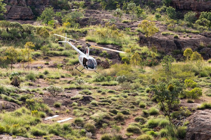 Nitmiluk Heli Art Adventure Scenic Flight and Aboriginal Art Tour