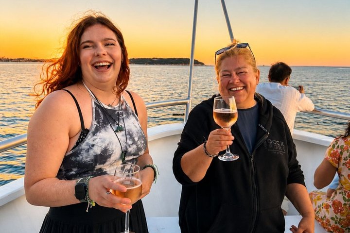 Dolphin Watching & Sunset Boat Tour With Drinks & optional Dinner