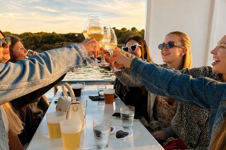 Dolphin Watching & Sunset Boat Tour With Drinks & optional Dinner