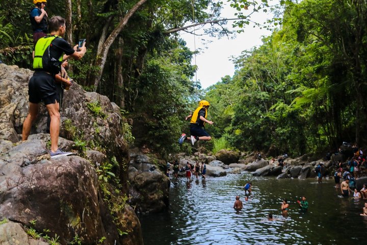 Small Group El Yunque Half Day Tour with Transport: Waterslide