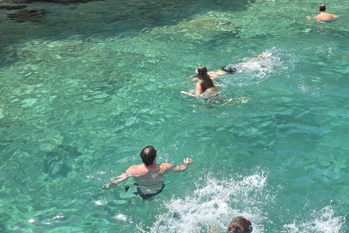 Saranda:Boat Tour to Kakome,Hidden Cave & Beaches,with snorkell.