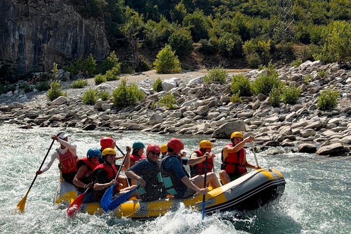 Vjosa River Rafting & Kayaking Adventure in Permet
