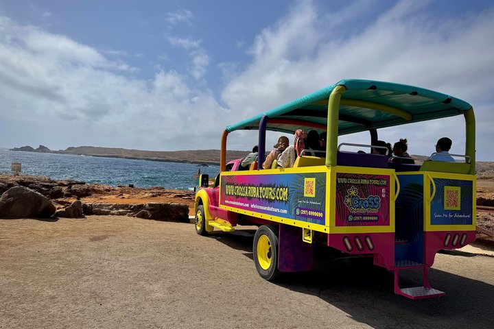 Aruba Half-Day Full Island Safari Adventure with Baby Beach Swim