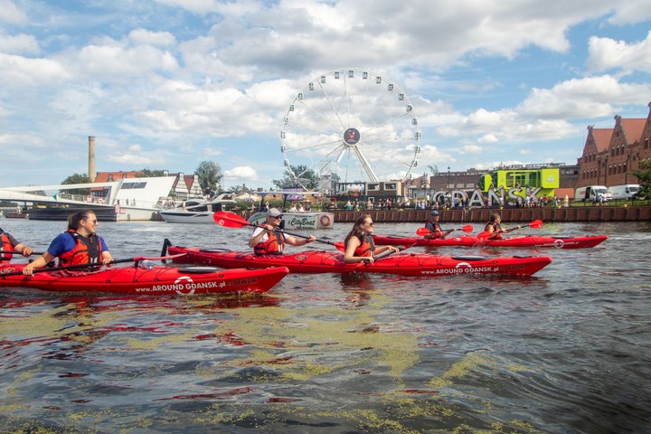 Guided Sightseeing Kayak Tour at Gdansk