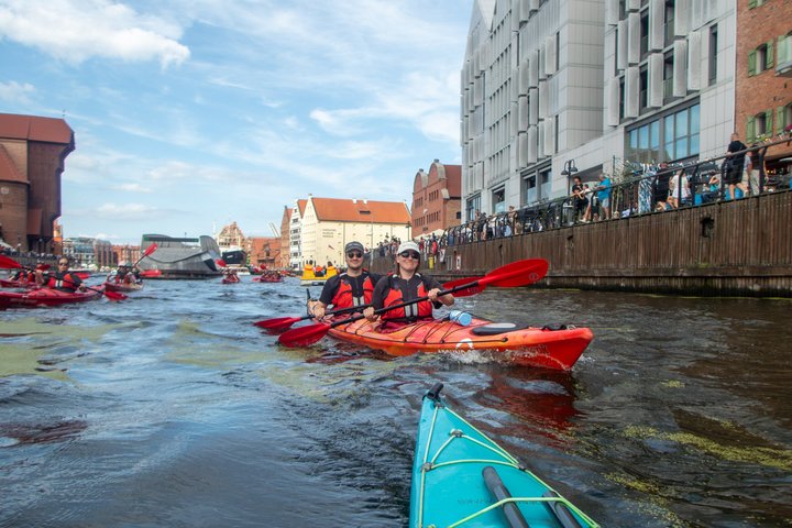Guided Sightseeing Kayak Tour at Gdansk