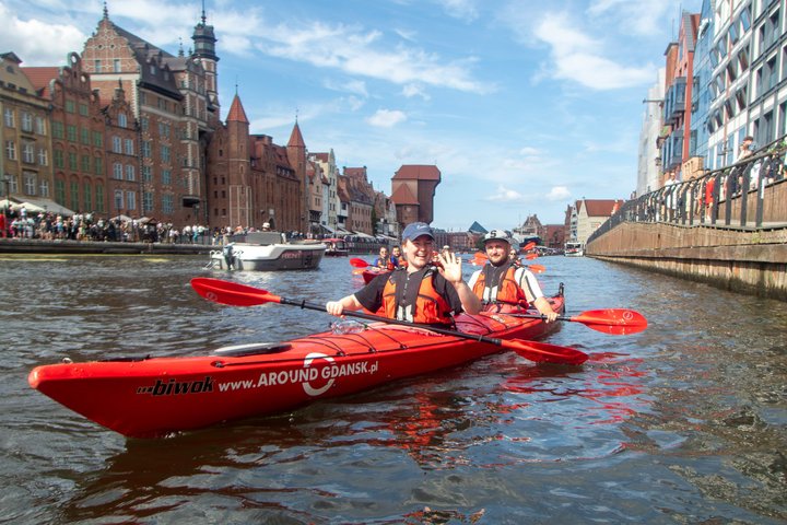 Guided Sightseeing Kayak Tour at Gdansk