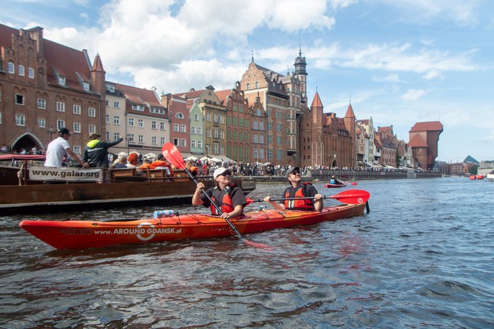 Guided Sightseeing Kayak Tour at Gdansk